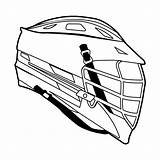 Lacrosse Helmet Drawing Clipart Sketches Getdrawings Transparent Webstockreview sketch template