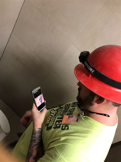 Spy Cam Dude Construction Worker Takes A Break