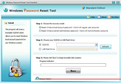windows password reset tool standard demo    getwinpcsoft