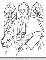 Pope Saint Thecatholickid Pius Xii sketch template