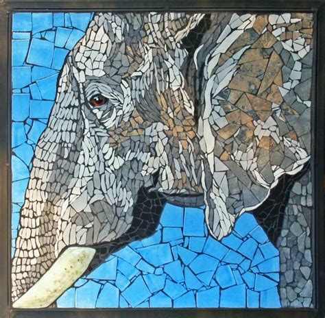 Fragments Of Africa The Matriarch Glass Elephants