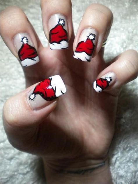 christmas nail art designs  images styles  life