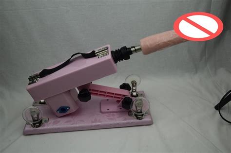 new powerful pink color automatic sex machine gun love machines with dildo sex toys for women