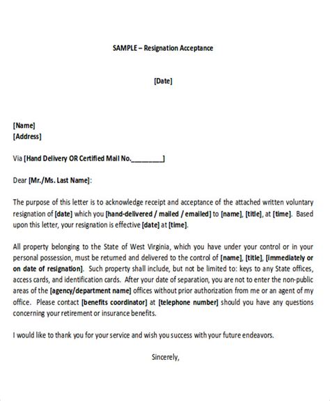 sample resignation letter template important elements  tips