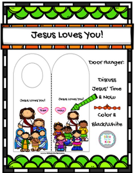 uplifting jesus loves   children activities
