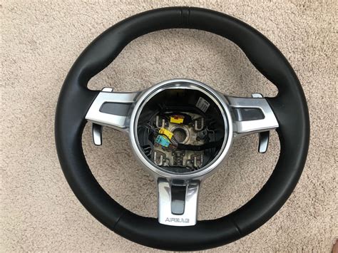 sport design steering wheel black leather speedonline porsche forum  luxury car resource