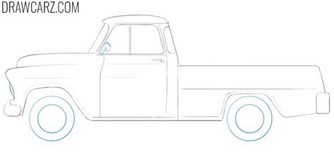 draw   chevy truck