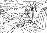 Antistress Vulkane Volcanoes Ozean Berge Handflächen Erwachsene Malbuch Illustrationen sketch template