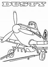 Planes Coloring Pages Dusty Disney Movie Airplane Kids Aeroplane Rescue Fire Worried Getting Paper Race Before Getcolorings Printable Getdrawings Color sketch template