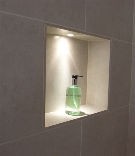 niche lighting in shower bathroom recessed lighting bathroom niche