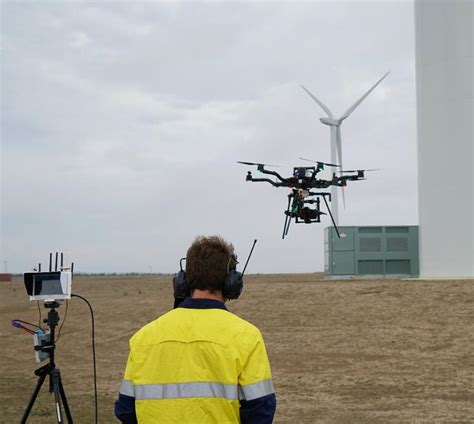 wind turbine inspection  aerial vision services