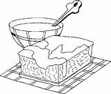 Coloring Pages Pastry Getcolorings Desserts sketch template