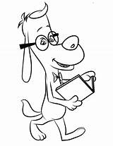 Peabody Coloring Mr Sherman Pages Talking Dog Colouring Scientist Movie Books Colorear Sheets Choose Board Imprimir Dibujos sketch template