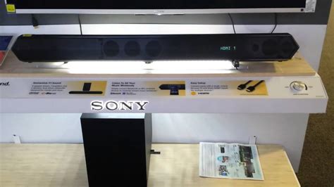Quick In Store Demo Of The Sony Ht St7 Soundbar Youtube