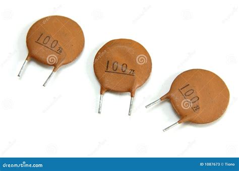 ceramic capacitor stock  image