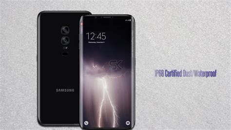 Samsung Galaxy X Edge 2018 Concept Looks Almost Legit  