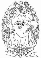 Serenity Mandalas Ausmalbilder Malvorlagen Plantillas Tulamama Prinzessin Sailormoon Pintar Coloring Oasidelleanime sketch template