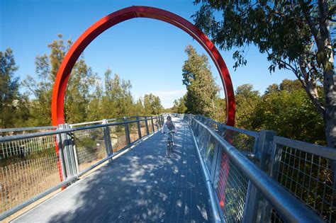 parramatta  park cycleway  scenic cycling route   heart  sydney
