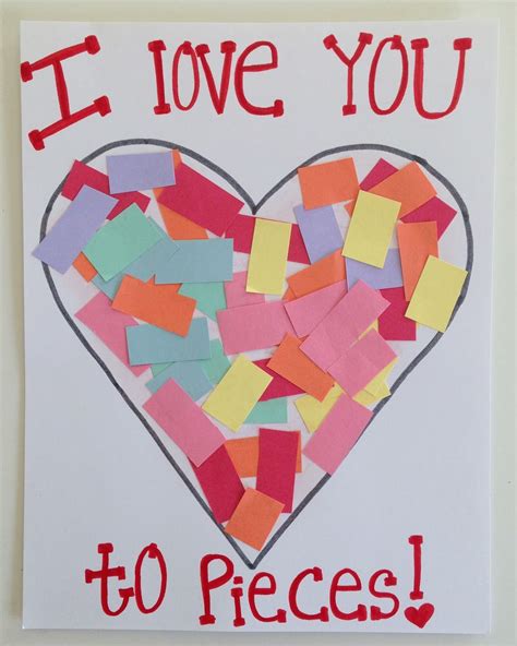 love   pieces card   post  notes