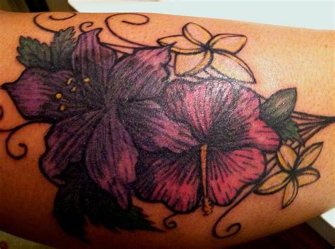 cover  flower tattoo   leg tattoos pinterest