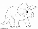 Triceratops Jurassic Coloring Pages Fallen Kingdom Printable Kids Color sketch template