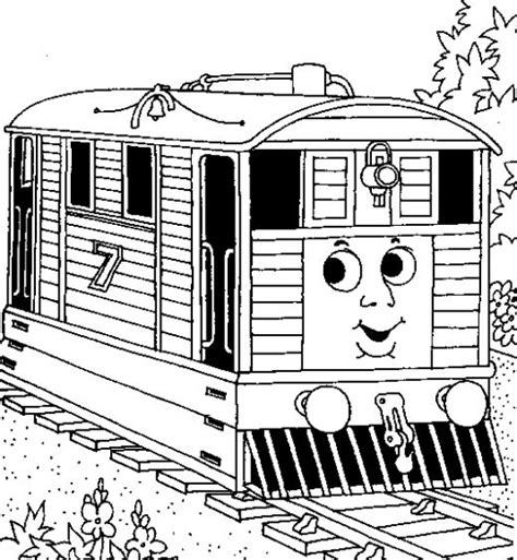 fun coloring pages thomas  tank engine coloring pages