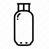 Cylinder Icon Icons Thenounproject Lpg sketch template