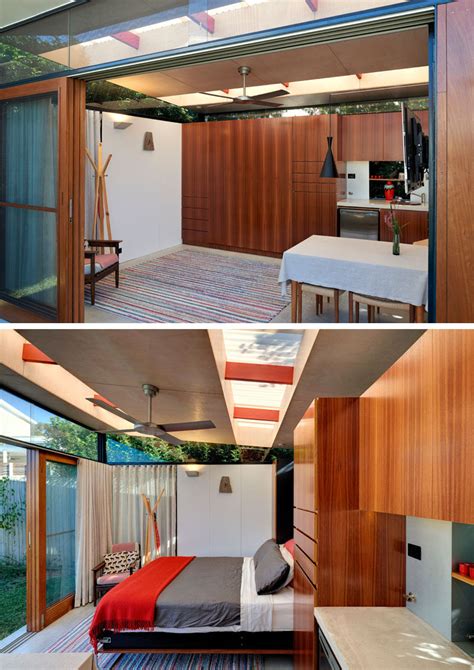 impressive backyard shed combines living quarters