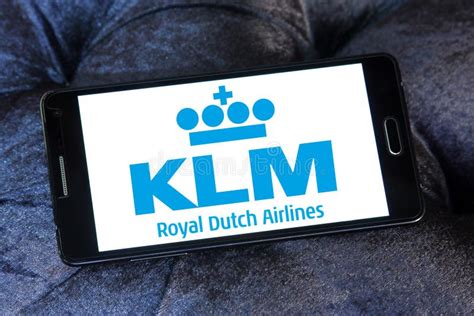 klm royal dutch airlines logo editorial photography image  airlines dutch