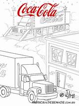 Coca Cola sketch template