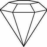 Diamante Colorir Berlian Diamant Kartun Template Mewarnai Designlooter sketch template