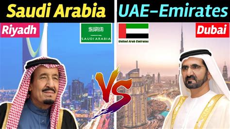 saudi arabia  united arab emirates uae country comparison saudi