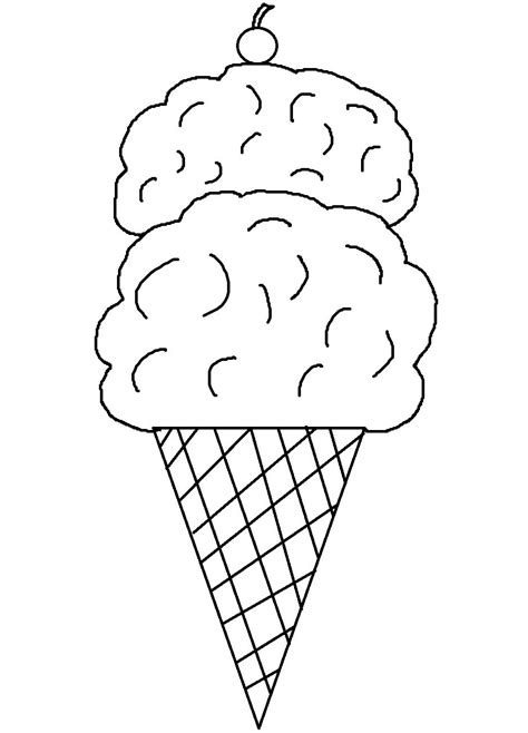 printable ice cream cone coloring pages art teacher pinterest ice