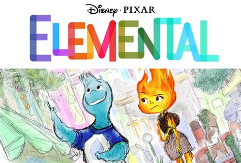 pixars film elemental revealed pixar post