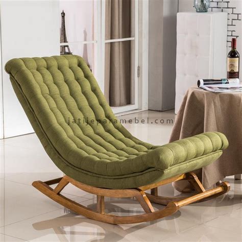 green army kursi malas sofa kursi goyang extra comfort kayu jati  full jok jjm krs  jati