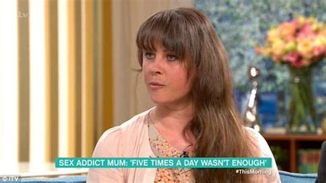 female sex addict appears on this morning to break the