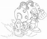 Spark Mandrill Attack Coloring Pages Another sketch template