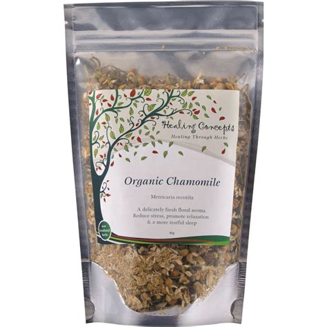 healing concepts organic chamomile tea  vegan
