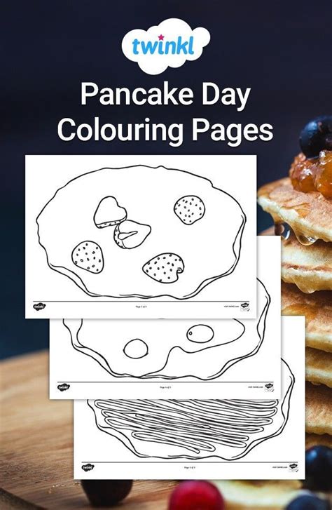 pancake colouring pages pancake day colouring pages pancake day