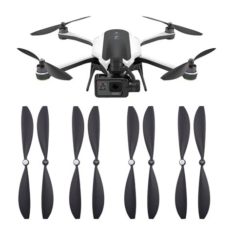 pcs quick release propeller blades replacement propellers rc quadcopter ccwcw props  gopro