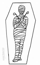 Mummy Coloring Pages sketch template