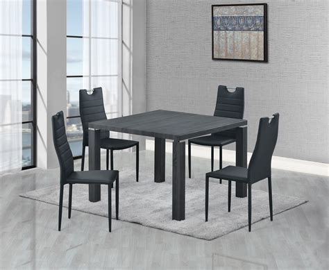 dining table ddt grey wood  global furniture