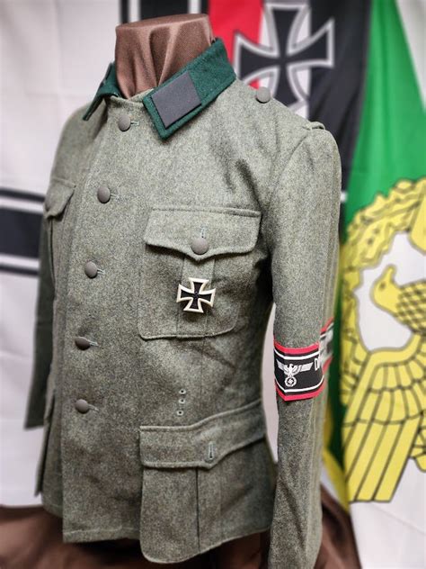 German Ww2 Volkssturm Uniform Tunic Reproduction