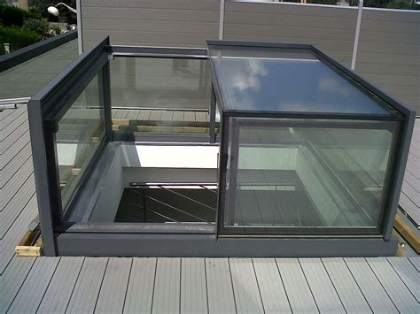 easy access skylight gv  offer   perfect solution building stairs skylight
