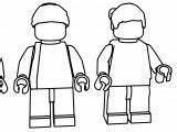 Coloring Lego People Pages Wecoloringpage Construction sketch template