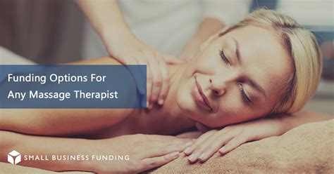 smallbusinessfunding massage therapy business financing