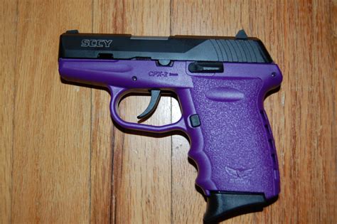 sccy industries nib purple black mm mm luger  gunauctioncom