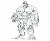 Hulk Coloring Pages Avengers Getdrawings Getcolorings sketch template