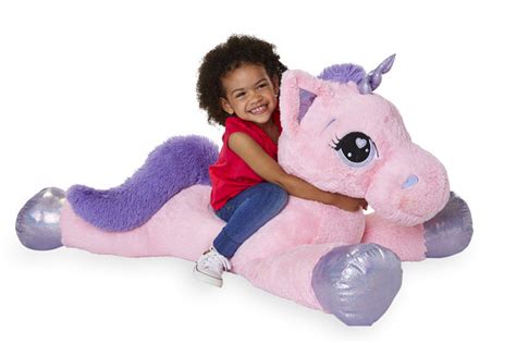 jumbo plush unicorn  pegasus    toysrus   store