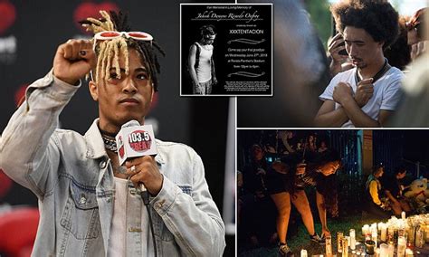 Xxxtentacion To Have An Open Casket Funeral Daily Mail